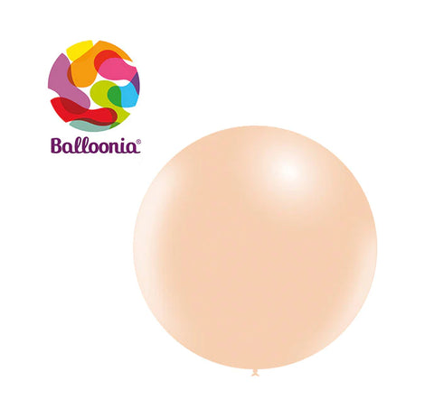Balloonia 18" Balloon Pastel Latex Nude 25CT