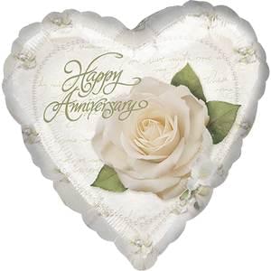 PETALS & PEARLS ANNIVERSARY MINI BALLOON