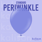 Kalisan Latex Standard Periwinkle - 5", 100 Pieces