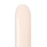 Kalisan Nozzle Up Standard Pink Blush - 260 Modelling 2"/60", 50 Pieces A. L. Party Balloons