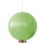 Globos Payaso Punch Ball Balloon Pastel Dark Green 3ct