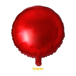 18" Round Foil Balloon- Flat (Choose Your Color)