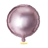 18" Round Foil Balloon- Flat (Choose Your Color)