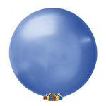 Globos Payaso 36in Balloon Pastel Dark Blue 3ct