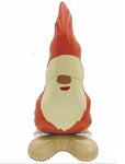 57" Airfill Only Standing/Sitting Matte Retro Santa Foil-Gnome