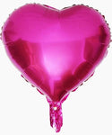 Heart Foil Balloon 18" -Single Pack