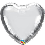 09" Heart Foil Balloons - A. L. Party Balloons