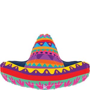32" FESTIVE SOMBRERO SHAPE - A. L. Party Balloons