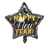 18" Happy New Year Star, Flat TEMU