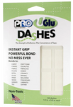 UGlu Dashes - Adhesive Square 160 (dashes) 1/2 in x 5/8 in each