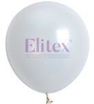 Elitex 12" White Pearl Latex Balloon 50ct