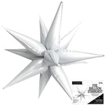 26" white Starbursts