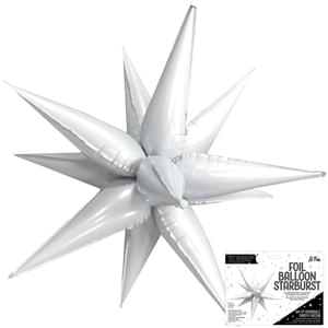 40" white Starbursts