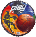 18" Play! Basketball Player Black Border