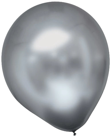 Platinum Satin Luxe Latex Balloons 11in 100ct