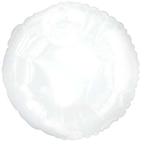 18" CTI Brand White Circle - Flat