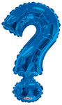 34" SC Question Mark Royal Blue Shape - Single Pack
