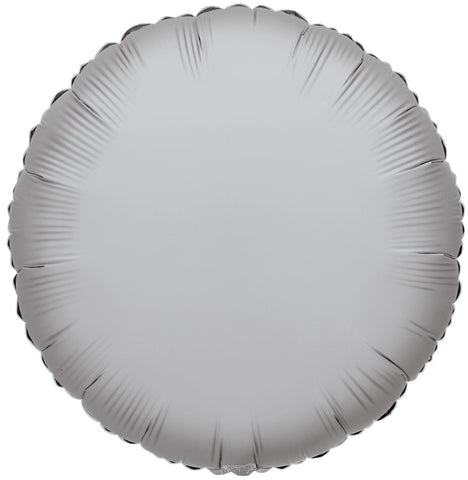 18" SC Solid Round Silver - Single Pack