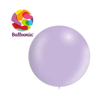 Balloonia 18" Balloon Matte Latex Lavender 25CT