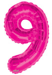 34" SC Number 9 Pink Shape - Single Pack