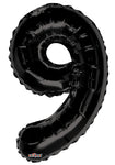 34" SC Number 9 Black Shape - Single Pack