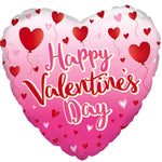 18" Happy Valentine's Day Balloon Hearts Balloon 