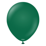 Kalisan Latex Standard Dark Green (Emerald Green) - 5", 100 Pieces