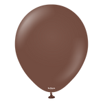 Kalisan Latex Standard Chocolate Brown - 12", 100 Pieces