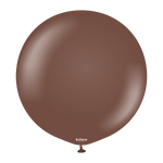 Kalisan Latex Standard Chocolate Brown - 18", 25 Pieces