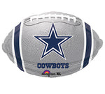 18" Dallas Cowboys Team Colors, Foil Balloon