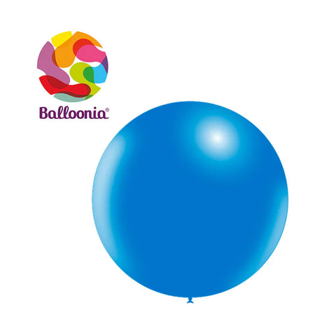 Balloonia 2FT Balloon Pastel Latex Blue 5CT