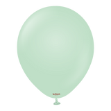 Kalisan Latex Macaron Green - 18", 25 Pieces