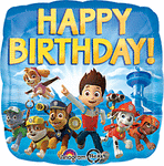 17" Paw Patrol Happy Birthday