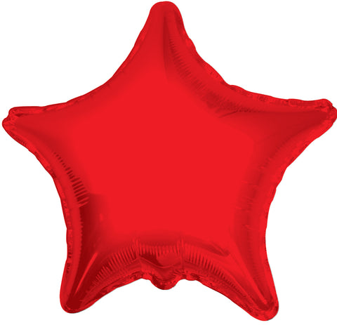 04" SOLID STAR RED 5 ct bags