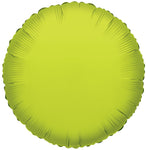 18" SC Solid Round Lime Green - Single Pack