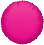18" SC Solid Round Hot Pink - Single Pack
