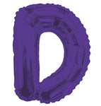 14" SC Letter D Purple -Single Pack