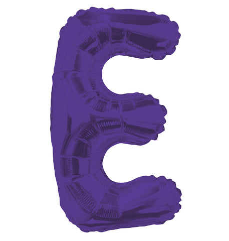 14" SC Letter E Purple -Single Pack