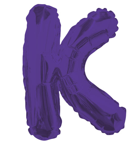 14" SC Letter K Purple -Single Pack
