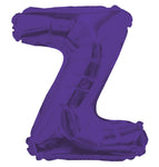 14" SC Letter Z  Purple -Single Pack