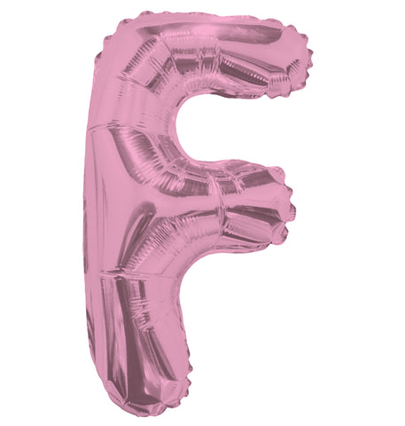 14" SC Letter F Light Pink -Single Pack