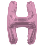 14" SC Letter H Light Pink -Single Pack