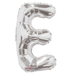 14" SC Letter E Silver -Single Pack