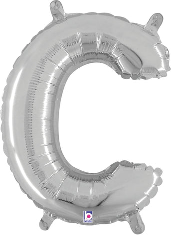 14" Valved Air-Filled Shape C Silver