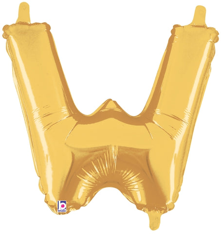14" Valved Air-Filled Shape W Gold