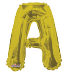 14" SC Letter A Gold - Single Pack