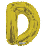 14" SC Letter D Gold - Single Pack