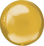 ORBZ FOIL BALLOON GOLD 21”