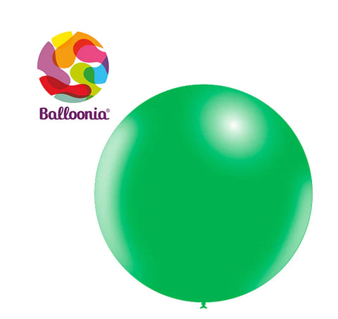 Balloonia 2FT Balloon Pastel Latex Green 5CT