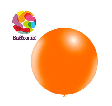 Balloonia 18" Balloon Pastel Latex Orange 25CT